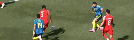 哥伦比亚2-0约旦,阿里亚斯梅开二度,贾穆斯染红