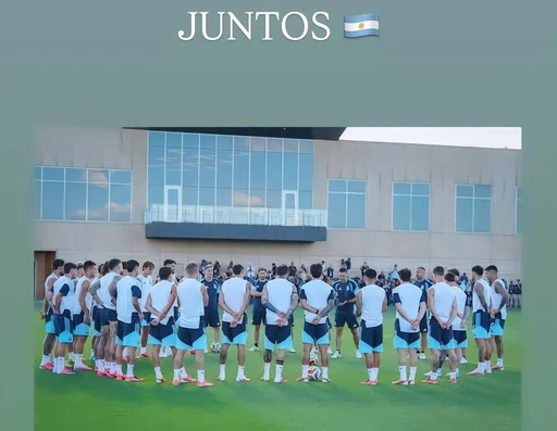 梅西社媒晒训练照 卫冕冠军即将登场并肩作战🇦🇷